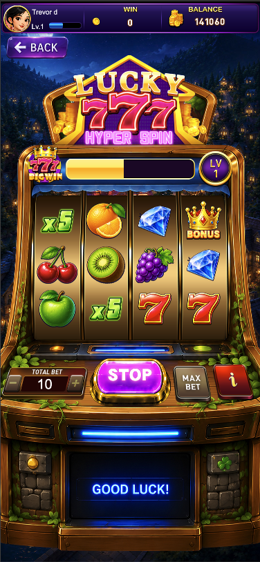 Lucky777 Slots — Features